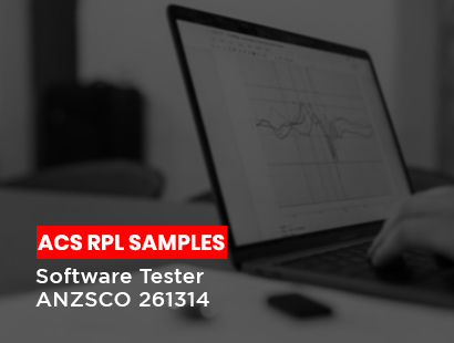 acs rpl sample for software tester