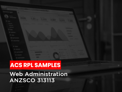 acs rpl samples web administrator