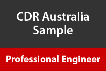 cdr engineers australia sample