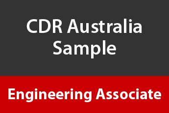 cdr australia sample for engineering associate