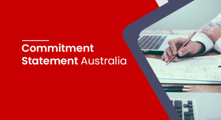 Commitment Statement for Australia