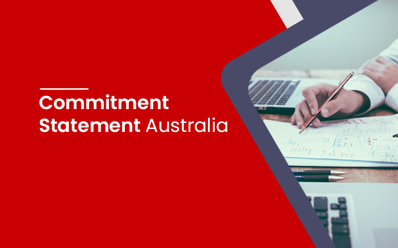 Commitment Statement for Australia