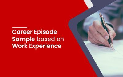 Career Episode Sample based on Work Experience