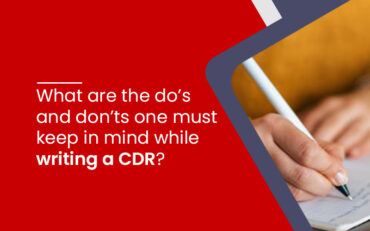 do's and don'ts for writing a CDR Report