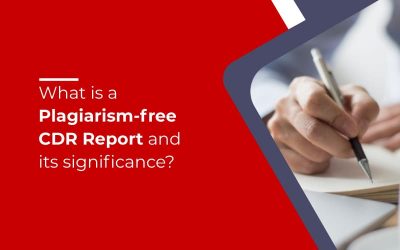 What is a Plagiarism Free CDR Report and its significance