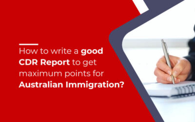 CDR Report to get maximum points for Australian Immigration