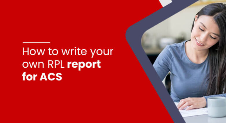 how to write your own RPL report for ACS