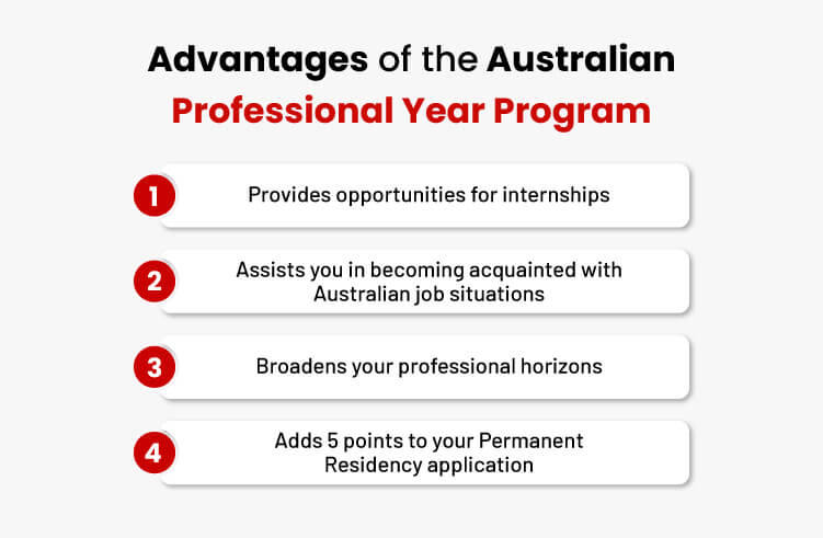 advantages of australian professional year program