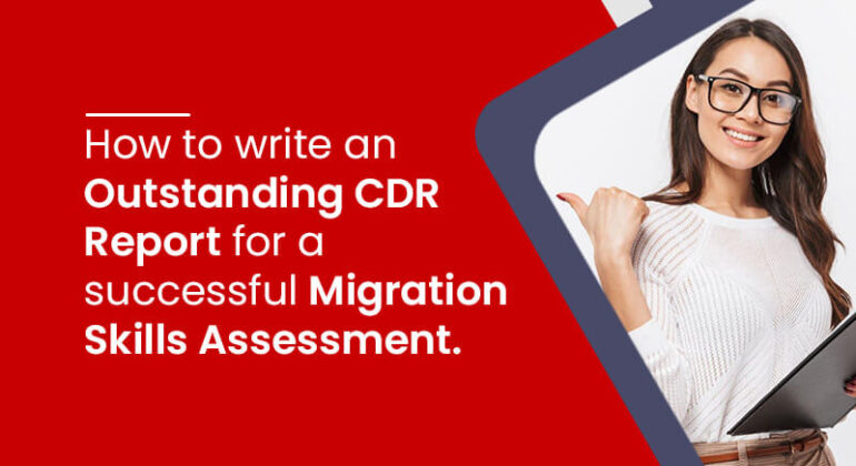 CDR Report for a successful Migration Skills Assessment