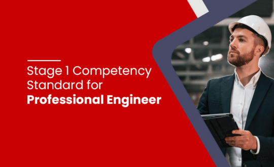 CDR Writing Stage 1 Competency Standard for Professional Engineer