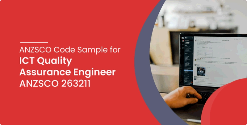 anzsco code sample for ict quality assurance engineer anzsco 263211