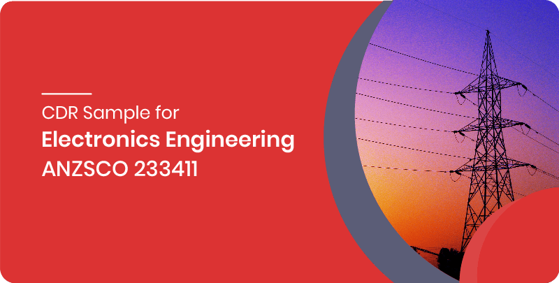 cdr sample electronics engineering