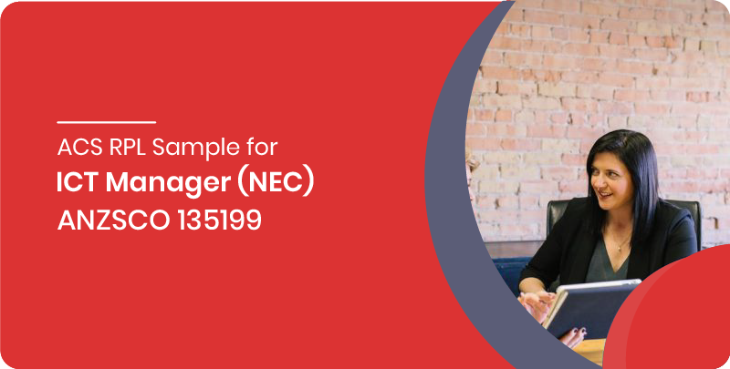 RPL Sample for ICT manager (nec)