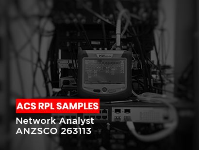 acs rpl sample for network analyst