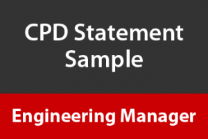 CPD-Statement-Sample-Engineering-Manager