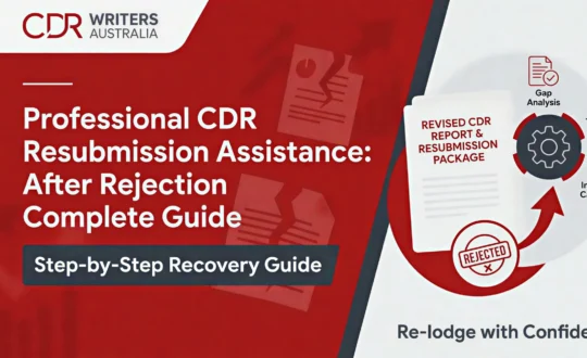 CDR Resubmission After Rejection Complete Guide
