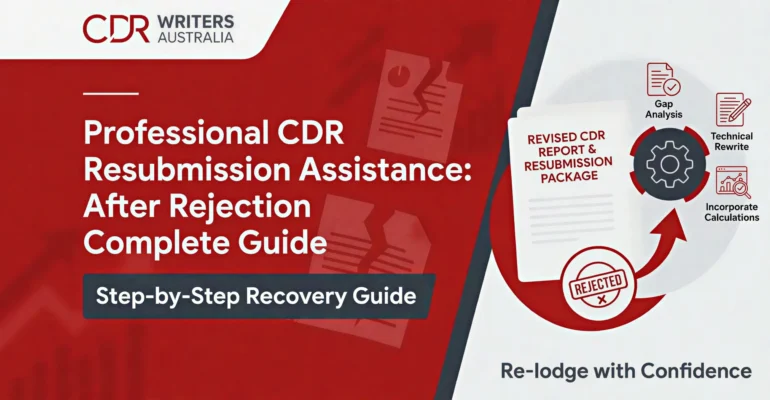 CDR Resubmission After Rejection Complete Guide